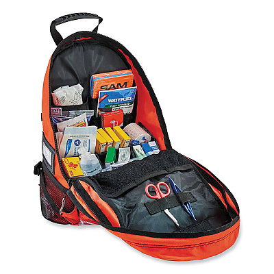 ergodyne Arsenal 5243 Backpack Trauma Bag, 7 x 12 x 17.5, Orange (EGO13488)