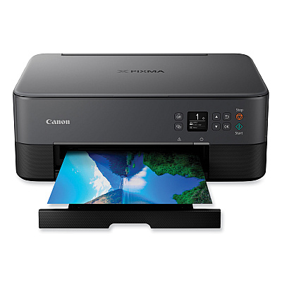 Canon PIXMA TS6420aBK Wireless All-in-One Inkjet Printer, Copy/Print/Scan (4462C082)