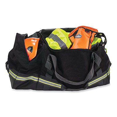 ergodyne Arsenal 5008 Fire + Safety Gear Bag, 16 x 31 x 15.5, Black (EGO13009)