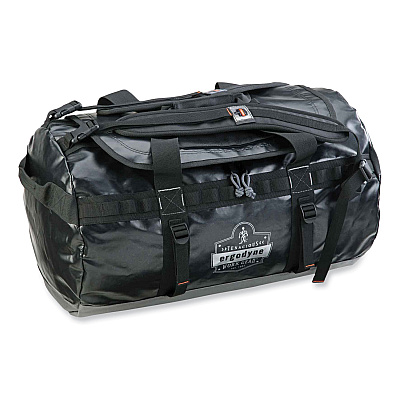 ergodyne Arsenal 5030 Water-Resistant Duffel Bag, Small, 13.5 x 23.5 x 13.5, Black (EGO13030)