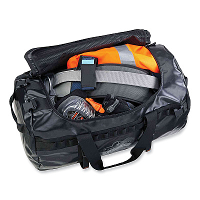 ergodyne Arsenal 5030 Water-Resistant Duffel Bag, Small, 13.5 x 23.5 x 13.5, Black (EGO13030)