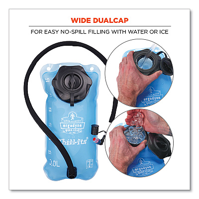 ergodyne Chill-Its 5051B Bladder Replacement, 3 L, Blue (EGO13059)
