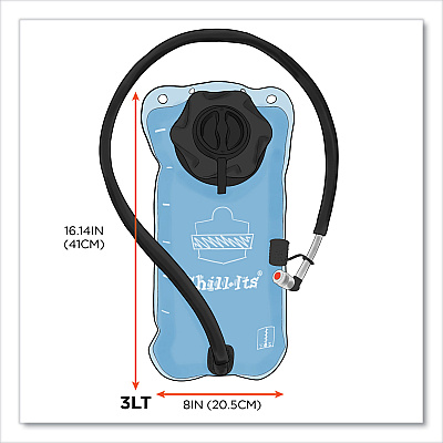 ergodyne Chill-Its 5051B Bladder Replacement, 3 L, Blue (EGO13059)