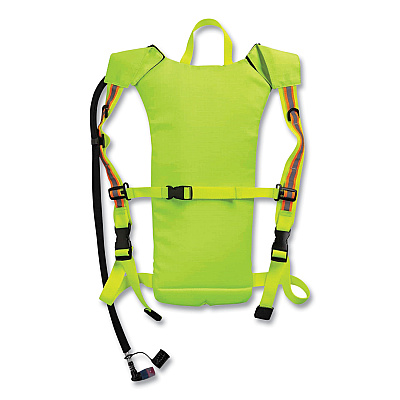 ergodyne Chill-Its 5155 Low Profile Hydration Pack, 2 L, Hi-Vis Lime (EGO13156)
