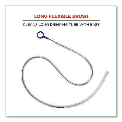 ergodyne Chill-Its 5159 Hydration Pack Cleaning Kit, Bladder, Tube/Bite-Valve Cleaning Brushes, Drying Rack (EGO13159)