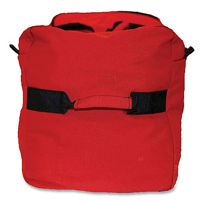 ergodyne Arsenal 5005W Wheeled Fire + Rescue Gear Bag, 14 x 31 x 14, Red (EGO13205)