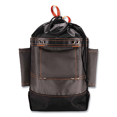 ergodyne Arsenal 5926 Topped Bolt Bag Tool Pouch, Short, 5 x 10 x 9, Ballistic Polyester, Black/Gray (EGO13426)
