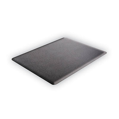 deflecto Ergonomic Sit Stand Mat, 60 x 46, Black (DEFCM24442BLKSS)