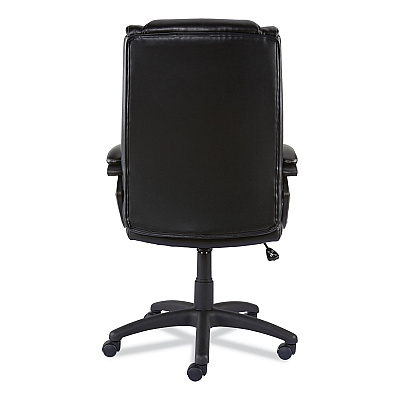 Alera Brosna Series Mid-Back Task Chair, Supports Up to 250 lb, 18.15" to 21.77 Seat Height, Black Seat/Back, Black Base (ALEBRN42B19)