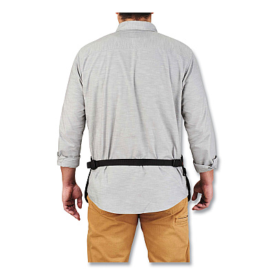 ergodyne Arsenal 5707 Canvas Waist Apron, 14 Compartments, 25.5 x 34, Canvas, Gray (EGO13698)