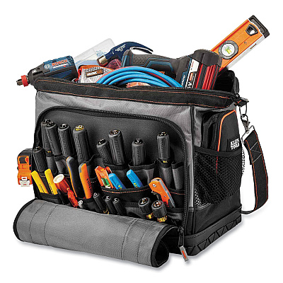 ergodyne Arsenal 5815 Open Face Tool Organizer, Large, 61 Compartments, 11 x 18 x 13, Ballistic Polyester, Black/Gray (EGO13715)