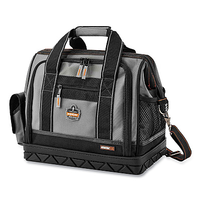 ergodyne Arsenal 5817 Open Face Tool Organizer, Medium, 61 Compartments, 8.5 x 15 x 13.5, Ballistic Polyester, Black/Gray (EGO13717)