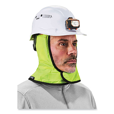 ergodyne N-Ferno 6842 2-Layer Poly Shoulder Winter Liner, Fleece/Polyester, One Size Fits Most, Lime (EGO16841)