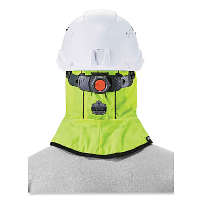ergodyne N-Ferno 6842 2-Layer Poly Shoulder Winter Liner, Fleece/Polyester, One Size Fits Most, Lime (EGO16841)