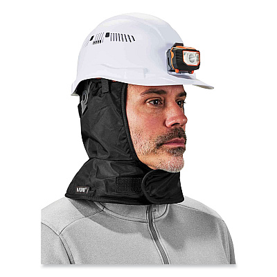 ergodyne N-Ferno 6842 2-Layer Poly Shoulder Winter Liner, Fleece/Polyester, One Size Fits Most, Black (EGO16842)