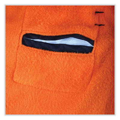 ergodyne N-Ferno 6877 3-Layer FR Winter Liner, Fleece/Foam/Modacrylic Cotton, One Size Fits Most, Black (EGO16877)