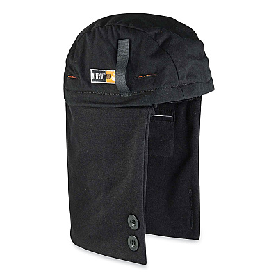 ergodyne N-Ferno 6885 2-Layer FR Zip-Off Winter Liner, Modacrylic Cotton, One Size Fits Most, Black (EGO16885)