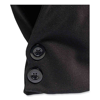 ergodyne N-Ferno 6885 2-Layer FR Zip-Off Winter Liner, Modacrylic Cotton, One Size Fits Most, Black (EGO16885)