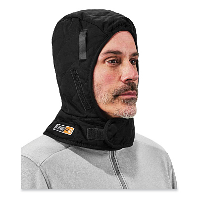 ergodyne N-Ferno 6892 3-Layer FR Cotton Shoulder Winter Liner, 3M FR Thinsulate/Modacrylic Cotton, Black (EGO16892)