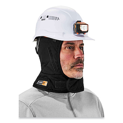 ergodyne N-Ferno 6892 3-Layer FR Cotton Shoulder Winter Liner, 3M FR Thinsulate/Modacrylic Cotton, Black (EGO16892)