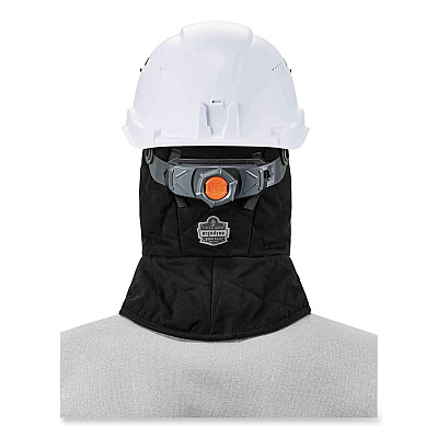 ergodyne N-Ferno 6892 3-Layer FR Cotton Shoulder Winter Liner, 3M FR Thinsulate/Modacrylic Cotton, Black (EGO16892)