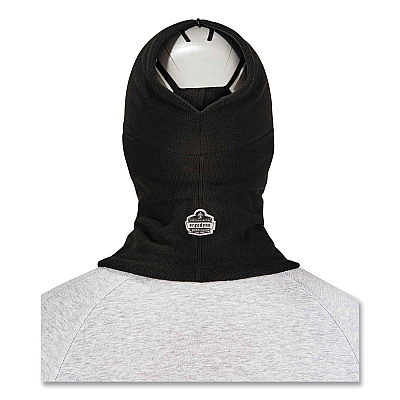 ergodyne N-Ferno 6893ZI Balaclava + Bump Cap Insert, One Size Fits Most, Black (EGO16893)