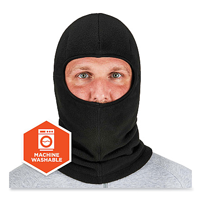 ergodyne N-Ferno 6893ZI Balaclava + Bump Cap Insert, One Size Fits Most, Black (EGO16893)