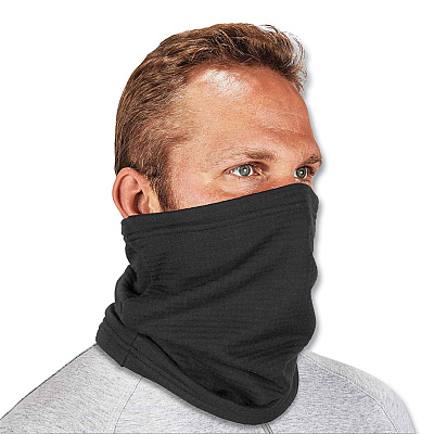 ergodyne N-Ferno 6962 FR Dual Compliant Neck Gaiter, Polartec Fleece, One Size Fits Most, Navy (EGO16964)