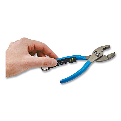 ergodyne Squids 3180 Tool Tethering Kit, 2 lb Max Working Capacity, 6.5" to 48" Long, Yellow/Black (EGO19650)