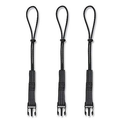 ergodyne Squids 3181 Tool Tethering Kit, 5 lb Max Working Capacity, 38" to 48" Long, Orange/Gray and Black (EGO19651)