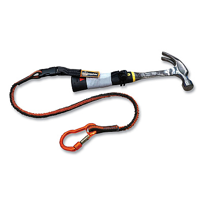ergodyne Squids 3181 Tool Tethering Kit, 5 lb Max Working Capacity, 38" to 48" Long, Orange/Gray and Black (EGO19651)