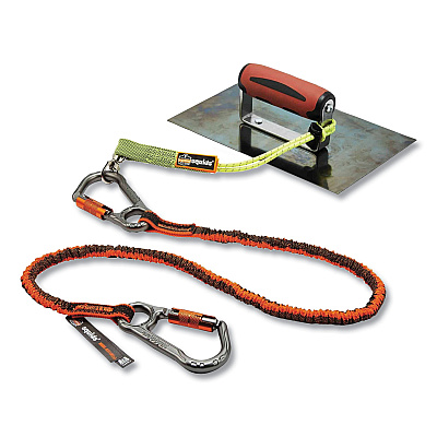 ergodyne Squids 3184 Concrete Finisher + Mason Tool Tethering Kit, Assorted Max Working Capacities, Lengths and Colors (EGO19654)