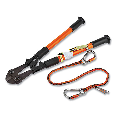 ergodyne Squids 3186 Iron + Steel Worker Tool Tethering Kit, Assorted Max Working Capacities, Lengths and Colors (EGO19656)