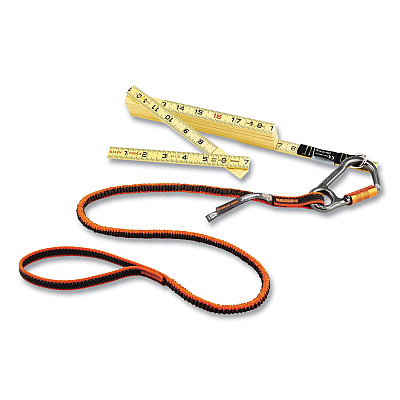 ergodyne Squids 3186 Iron + Steel Worker Tool Tethering Kit, Assorted Max Working Capacities, Lengths and Colors (EGO19656)