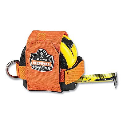 ergodyne Squids 3193 Tape Measure Tethering Kit, 2 lb Max Working Capacity, 38" to 48" Long, Orange/Gray (EGO19663)