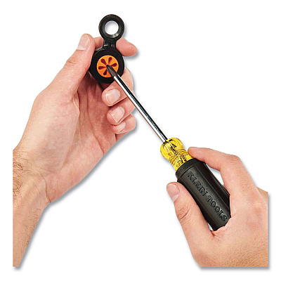 ergodyne Squids 3194 Hand Tool Tethering Kit, 1 lb Max Working Capacity, 12" to 48" Long, Black/Orange (EGO19664)