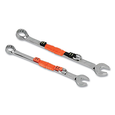 ergodyne Squids 3700 Nylon Webbing Tool Tails with D-Rings, 2lb Max Working Capacity, 4.5" Long, Orange/Black, 6/Pack, 10 Packs/Carton (EGO19704BULK)