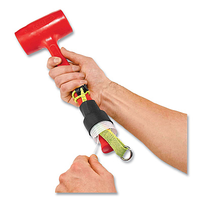 ergodyne Squids 3726 Cold-Shrink Tool Traps, Large, Up to 15 lb Max Working Capacity, 6" Long, Black (EGO19726)