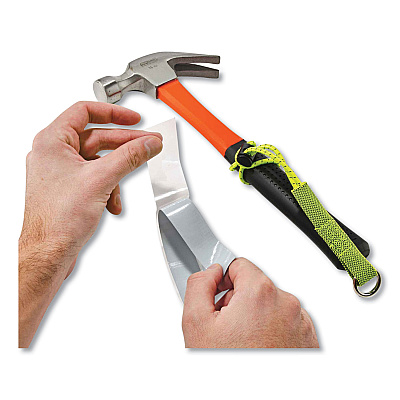 ergodyne Squids 3755 Self-Adhering Tool Traps, Up to 15 lb Max Working Capacity, 12 ft Long, Gray (EGO19755)