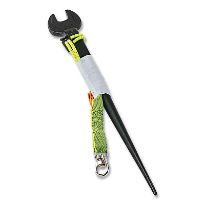 ergodyne Squids 3713 Elastic Loop Tool Tails with Swiveling D-Rings, 10 lb Max Working Capacity, 15" Long, 3/Pack, 20 Packs/Carton (EGO19765BULK)