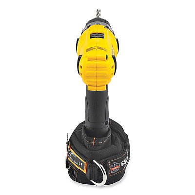 ergodyne Squids 3780 Power Tool Trap, Small, 2.5 x 3.25 x 8.75, Nylon, Black (EGO19782)