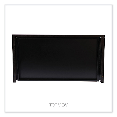 Alera Valencia Series Center Drawer, Laminate, 24.5w x 15d x 2h, Espresso (ALEVA312414ES)