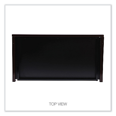 Alera Valencia Series Center Drawer, Laminate, 24.5w x 15d x 2h, Mahogany (ALEVA312414MY)