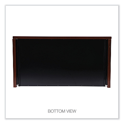 Alera Valencia Series Center Drawer, Laminate, 24.5w x 15d x 2h, Medium Cherry (ALEVA312414MC)