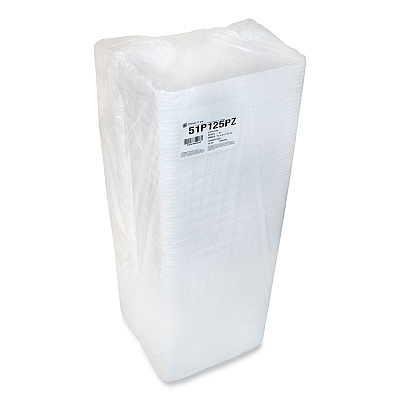 Pactiv Evergreen Supermarket Tray, #25PZ, 15 x 8 x 1.25, White, Foam, 200/Carton (PCT51P125PZ)