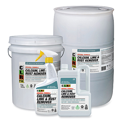 CLR PRO Calcium, Lime and Rust Remover, 32 oz Spray Bottle, 6/Carton (JELCLR32PRO)