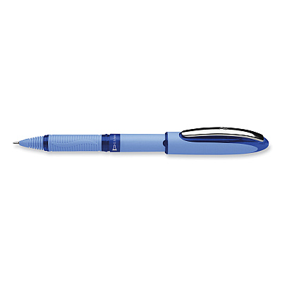 Schneider One Hybrid N Roller Ball Pen, Stick, Extra-Fine 0.3 mm, Blue Ink, Blue Barrel, 10/Box (RED183403)