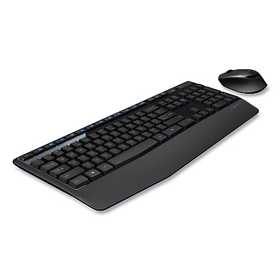 Logitech MK345 Wireless Combo, 2.4 GHz Frequency/30 ft Wireless Range, Black (LOG920006481)
