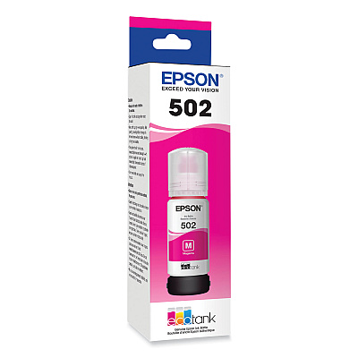 Epson T502320-S (502) Ink, 6,000 Page-Yield, Magenta
