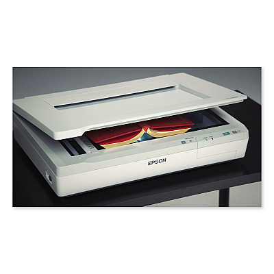 Epson WorkForce DS-50000 Scanner, Scans Up to 11.7" x 17", 600 dpi Optical Resolution (EPSB11B204121)